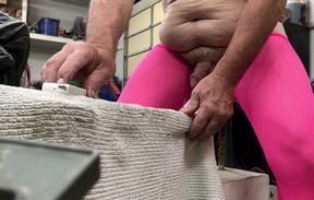 Machine Fucked and Jerking Off!!