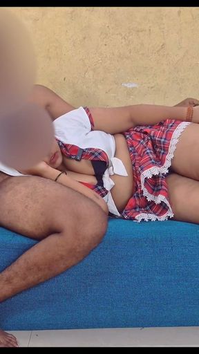 College ki ladki ko mila step daddy ka lund   Clip 2