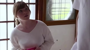 American MILF Nora America gives a blowjob