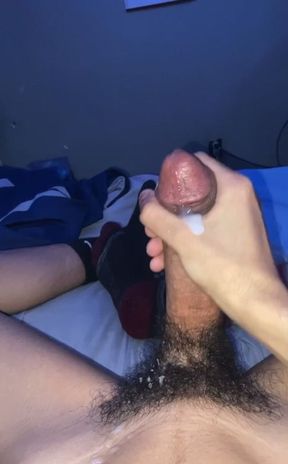 nice big cumshot on myself