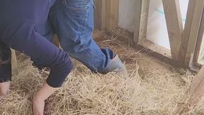 When your maid comes for her after-school work dressed as a cowgirl for Halloween but her buttcrack doesn't fit into her jeans...