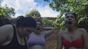 Yawn in the Pool