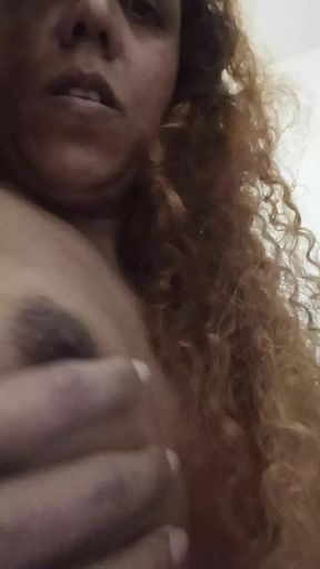 MILF Trans Masturbating