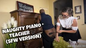 Ahanu Reed x Doc Chocolate NAUGHTY PIANO TEACHER SFW Version