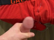 Jock Cum All Over Calvin Klein to Send Fan