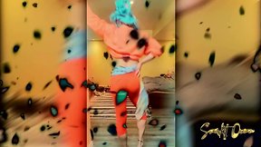 Scarlett ocean pmv: shemale and giant dildo