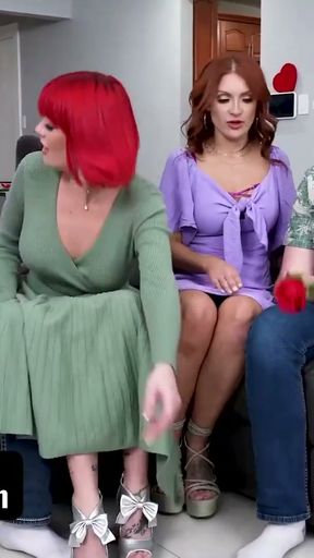 💘 Accidental Attraction: Ethan and Jimmy Fall for Their Stepmoms After Sniffing Magic Powder   Clip 1