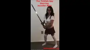 Ticklish Female Spy Interrogated with Tickling