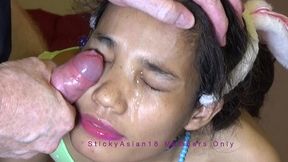 fuck cici s mouth...petite fuck toy cici studies hard cock in her pretty mouth