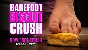 Barefoot Biscuit Crush by BBW Goddess