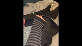 Your Femboy Girlfriend Sends You This After He Works Out