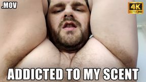 KingMarti: Addicted To My Scent - Sniff My Sweaty Pits With JOI - 4K UHD - MOV