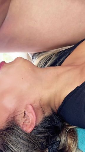 Spectacular moment from &quot;AMATEUR FACEFUCK! Stepsister begs for cock and gets all the cum in her mouth&quot;