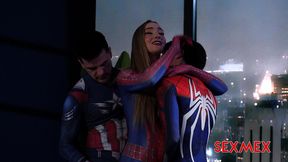 sexmex - spider girl banged by superheroes . lula