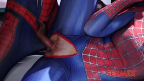 sexmex - spider girl banged by superheroes . lula