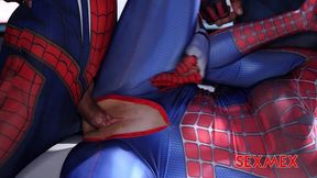 sexmex - spider girl banged by superheroes . lula