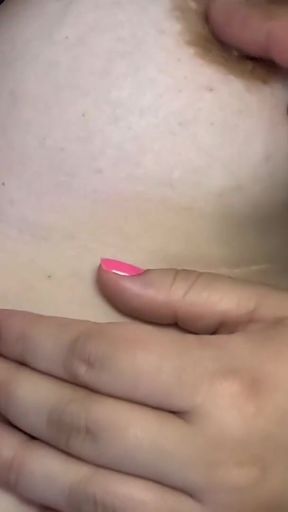 Thrilling moment from &quot;What would you do? My stepmom Milf stays in my bed and has wet dreams. POV&quot;