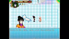 Cheating MILF loses bet, gets massaged by cartoon cock