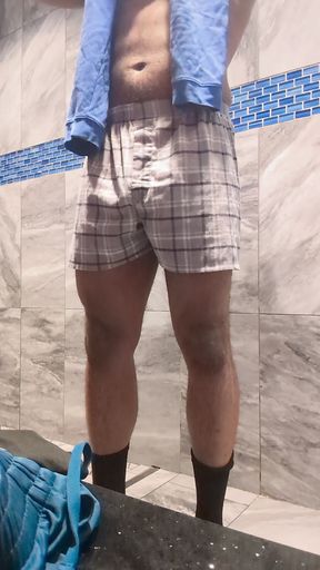 Changing After Gym Session (Part 8)