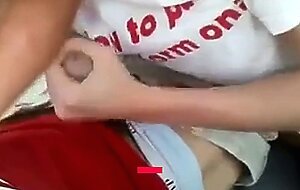 Young Blonde Gives Daddy Roadhead