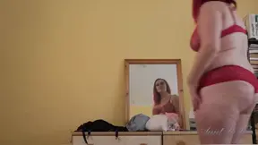 Chubby redhead wife gets fooled around before date (POV)