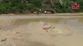 Me Playing in Deep Light Mud