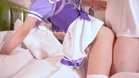 Uma Musume, Mejiro Mcqueen Cosplayer get Fucked, Asian hentai cosplay 1