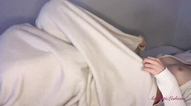 Morning surprise with passionate pussy licking ended with hard orgasm