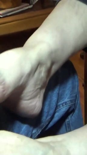 Powerful moment from &quot;stepaunt Ann Gives A Must See Foot Job Sexiest Feet On the Web&quot;
