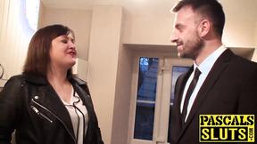 ”Titty Laura Louise takes a big massive shaft deep inside her cunt”