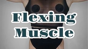 Flexing my muscles