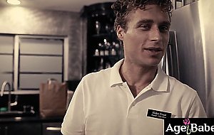 Private nurse fuck massage with a rich widower Erica Lauren