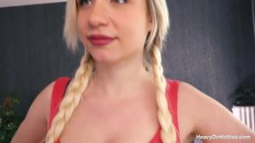 Sweet Blonde Gabi Gold Gets Roughly Anally Ravaged By Sex Crazed Stud From Heavy On Hotties
