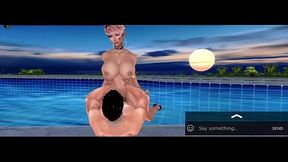 Lex Pounds Emo Cosplay Slut and Dumps his Cum inside her