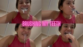 Brushing my Teeth