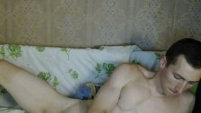 Rock Hard Abs and a Brick Hard Dick