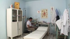 German sex clinic therapy session with amateur girl