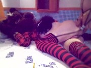 Femboy Stuffing a Furry