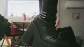 Demonia over knee boots (glory hole)