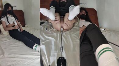 亚洲瑜伽裤白袜少女自慰阳具抽插失禁 伪娘 异装癖