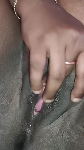 Spectacular moment from &quot;Mallu tamil girl waching video with self fingering and squirting&quot;