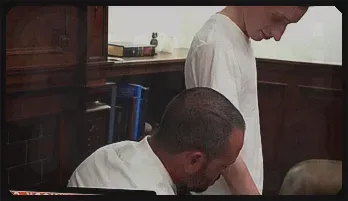 Hunky Mentor & Eager Pupil: Intense Gay Scene