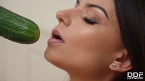 Cucumber Goes Deep With Krystal Webb