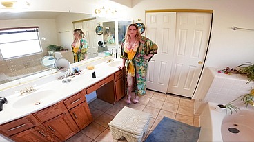 Hot wife fucks the contractor for a cheap remodel