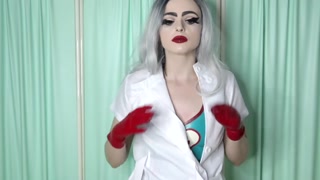 Cum for Your Latex Nurse JOI