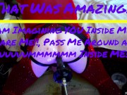 Amazing Multiple Anal Squirting with Hot Loud Moaning Orgasms!!