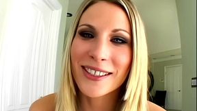 harmony rose deepthroat anal cream pie from john strong
