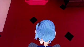 Suisei's Secret Pre-Live Performance - 3D HENTAI