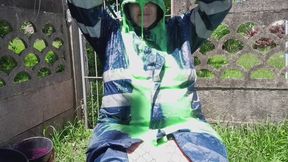 Close-up Rainwear Sploshing