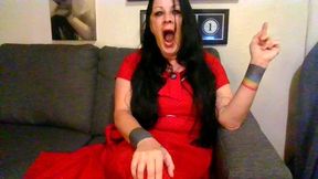Sexy MILF Yawning